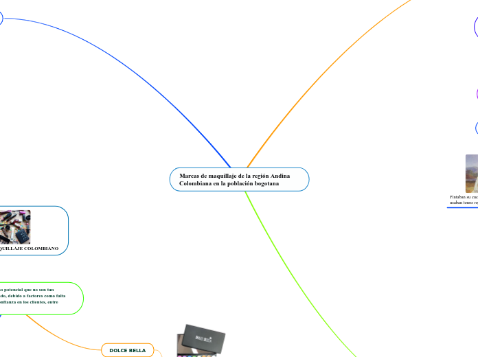 Marcas de maquillaje de la región Andina Colombiana en la población bogotana