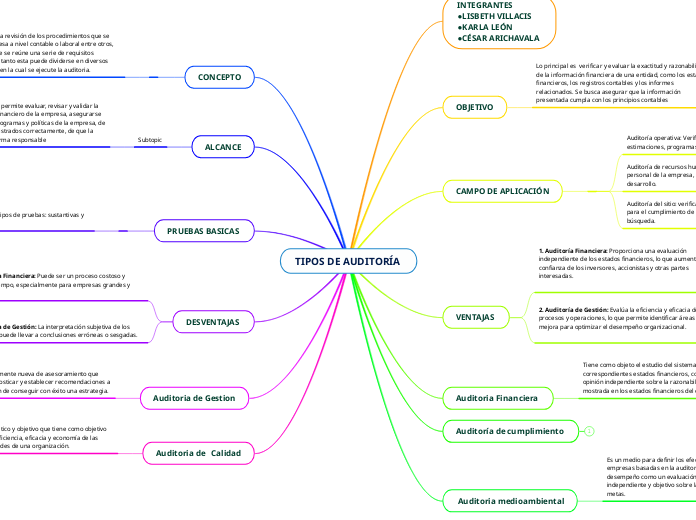 TIPOS DE AUDITORÍA 