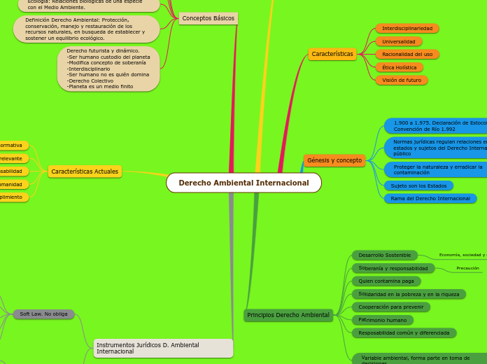 Derecho Ambiental Internacional