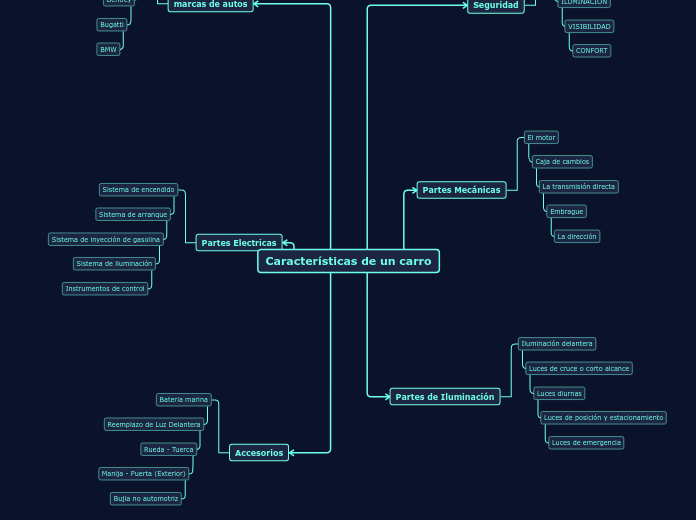Características de un carro