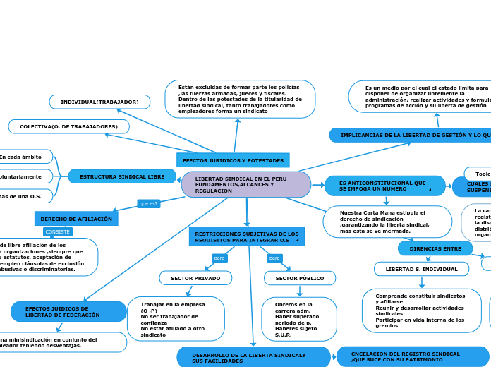 LIBERTAD SINDICAL EN EL PERÚ
FUNDAMENTOS,ALCANCES Y REGULACIÓN