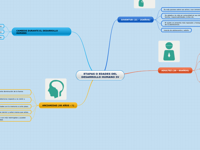 ETAPAS O EDADES DEL
DESARROLLO HUMANO IV