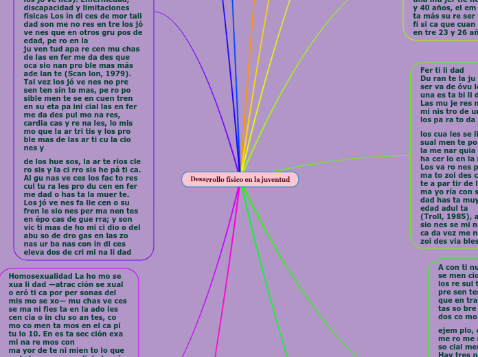 Desarrollo físico en la juventud
