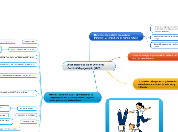 Leyes naturales del movimiento              -Benito Vallejo Joaquín (2001)