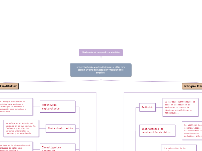  Fundamentación conceptual y características