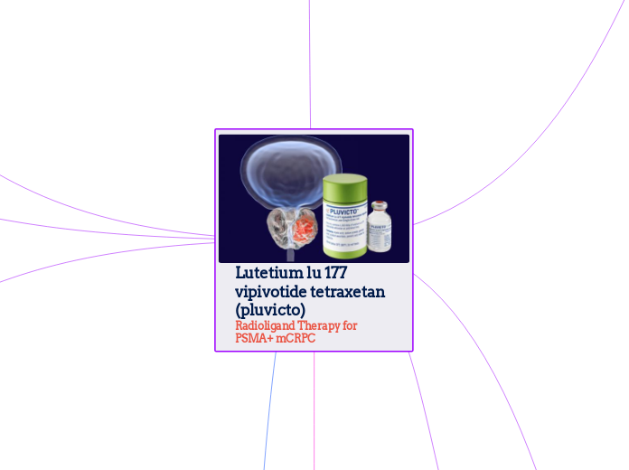 Lutetium lu 177 vipivotide tetraxetan (pluvicto)                                   Radioligand Therapy for PSMA+ mCRPC