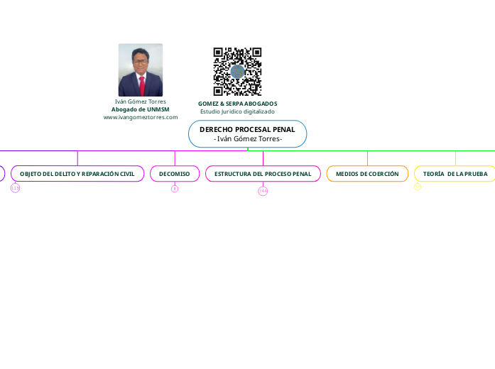 DERECHO PROCESAL PENAL
- Iván Gómez Torres-