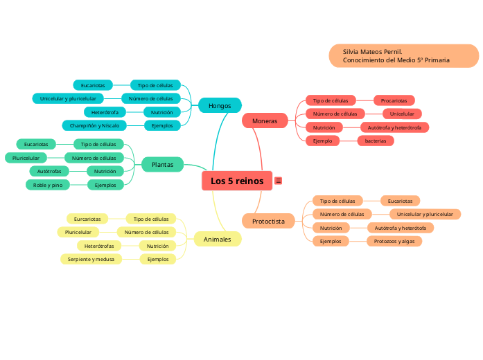 Los 5 reinos de los seres vivos