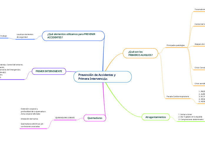Prevención de Accidentes y Primera Intervención