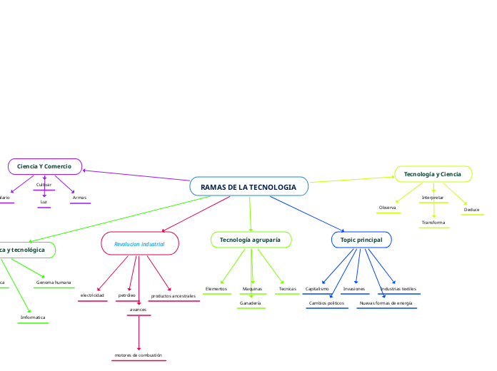 RAMAS DE LA TECNOLOGIA 