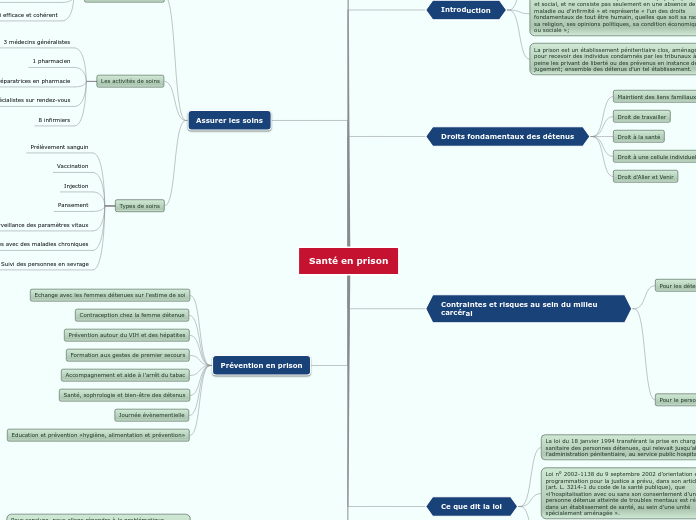 Santé en prison