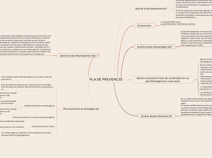 PLA DE PREVENCIÓ