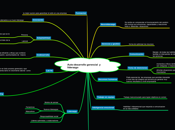 Auto-desarrollo gerencial  y liderazgo