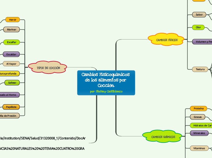 Cambios Fisicoquímicos de los alimentos por Cocción.
por: Stefany Castiblanco