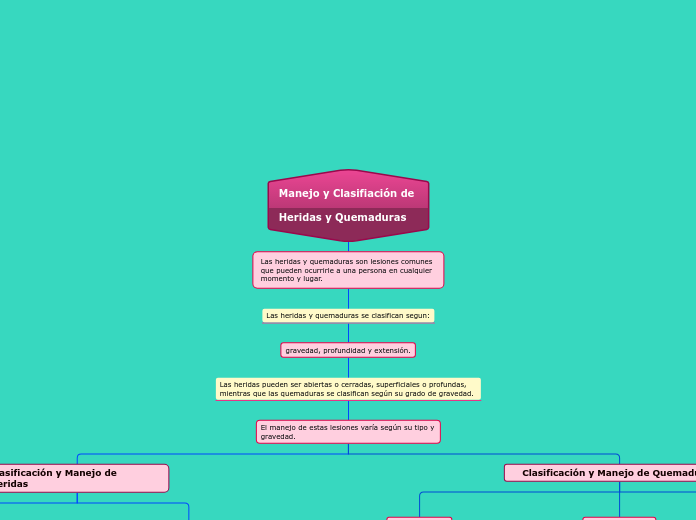 Manejo y Clasifiación de 

Heridas y Quemaduras