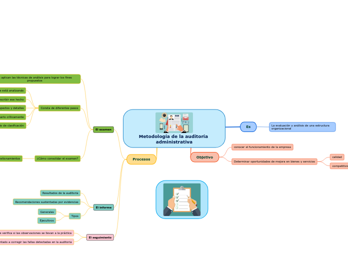 Metodología de la auditoría administrativa