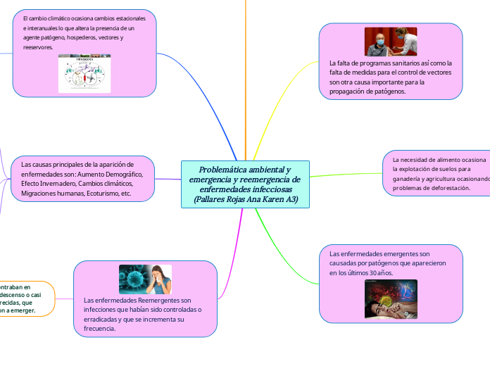 Problemática ambiental y emergencia y reemergencia de enfermedades infecciosas
(Pallares Rojas Ana Karen A3)