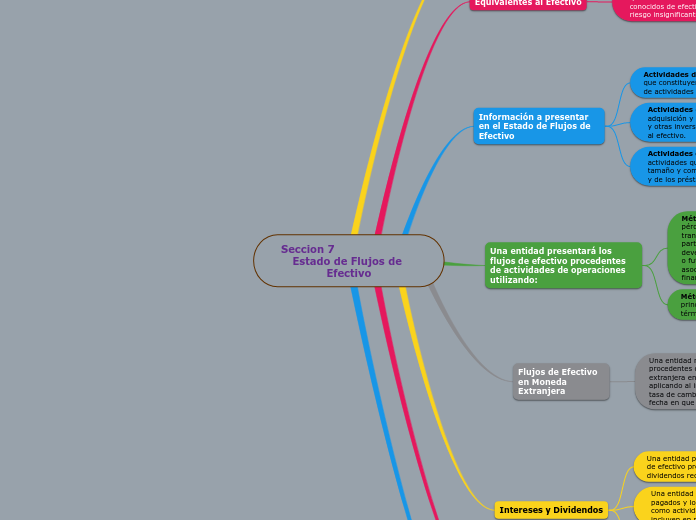 Seccion 7                        Estado de Flujos de Efectivo
