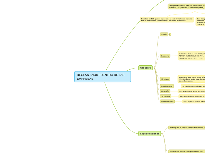 REGLAS SNORT DENTRO DE LAS EMPRESAS