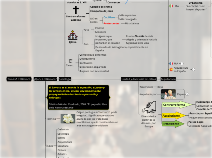 Tema 61. El Barroco