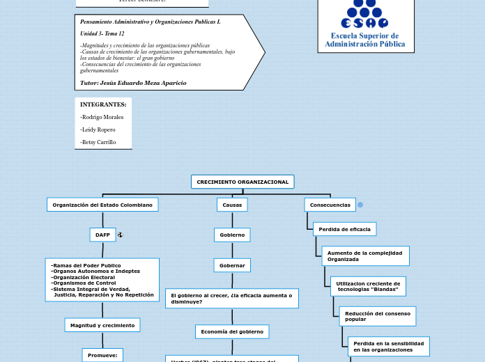 CRECIMIENTO ORGANIZACIONAL