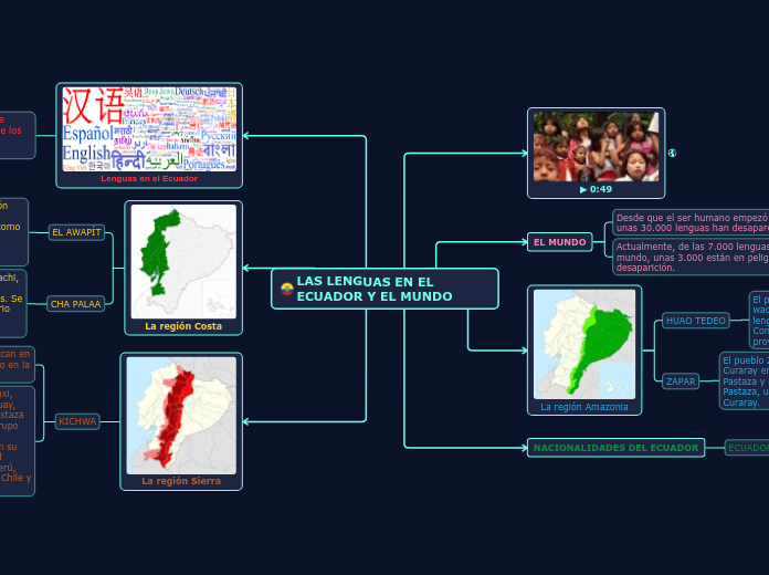 LAS LENGUAS EN EL ECUADOR Y EL MUNDO
