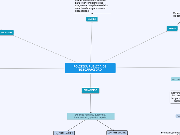 POLITICA PUBLICA DE DISCAPACIDAD