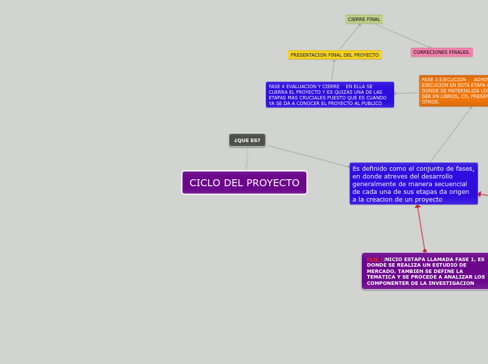 CICLO DEL PROYECTO