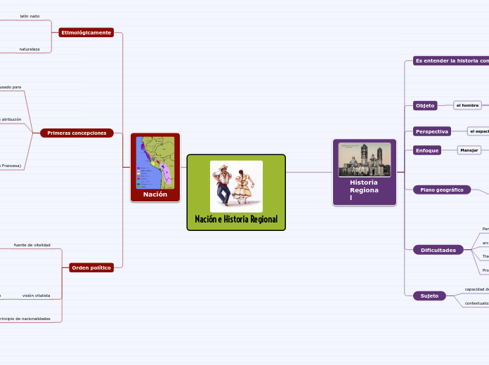 Nación e Historia Regional