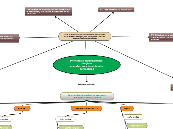 Principales enfermedades fúngicas
que afectan a los animales
domésticos