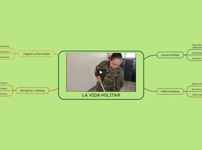 LA VIDA MILITAR