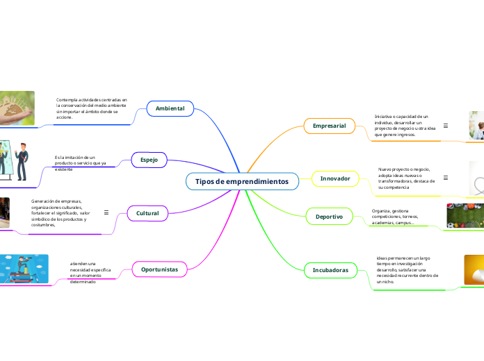 Tipos de emprendimientos