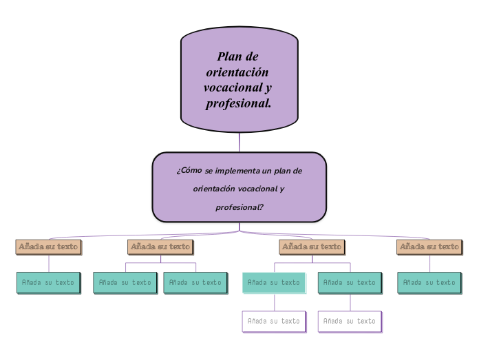 Plan de orientación vocacional y profesional.