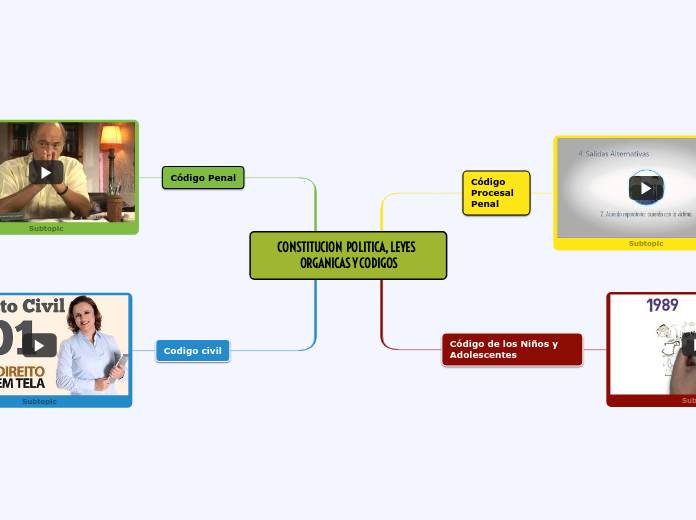 CONSTITUCION  POLITICA, LEYES  ORGANICAS Y CODIGOS