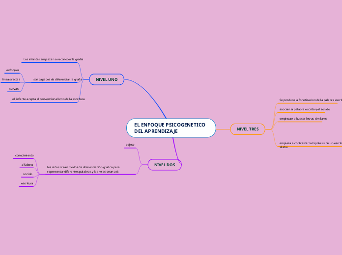 EL ENFOQUE PSICOGENETICO DEL APRENDIZAJE