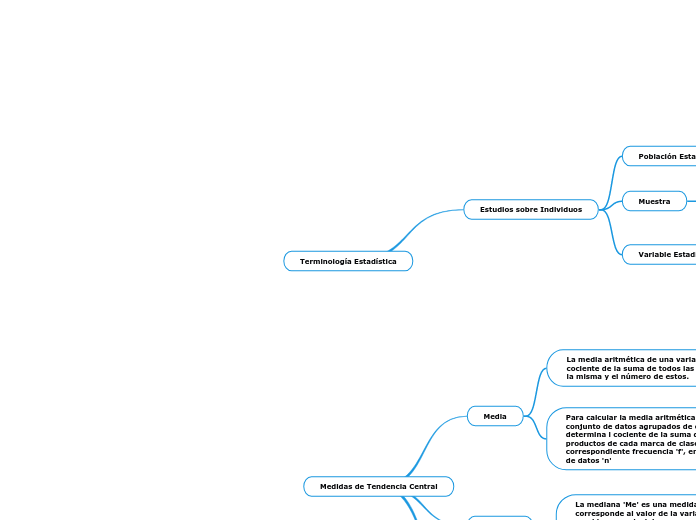 Terminología Estadística