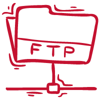 FTP-sikkerhetskopiering